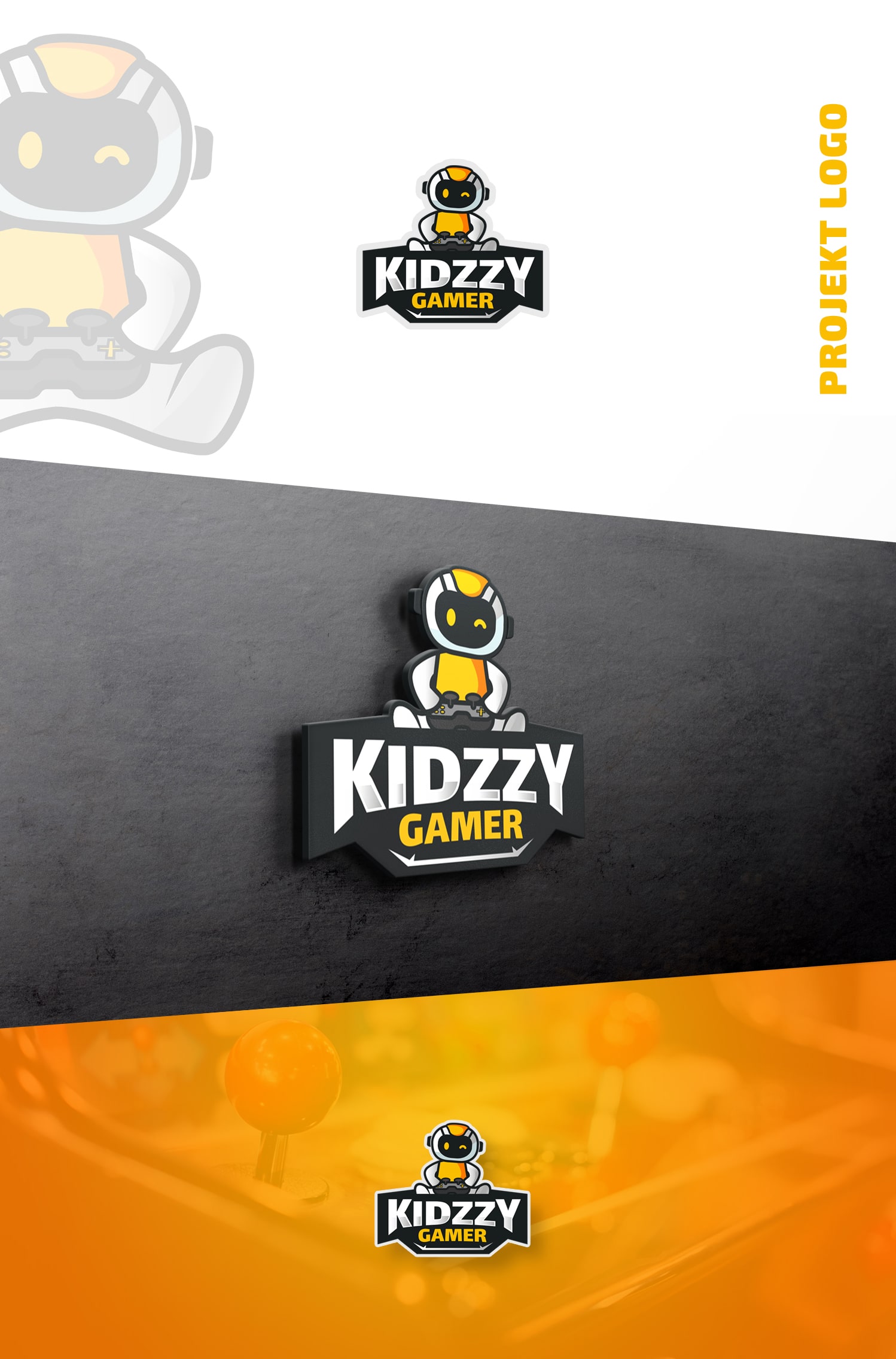 Projekt graficzny logo dla Kidzzy Gamer